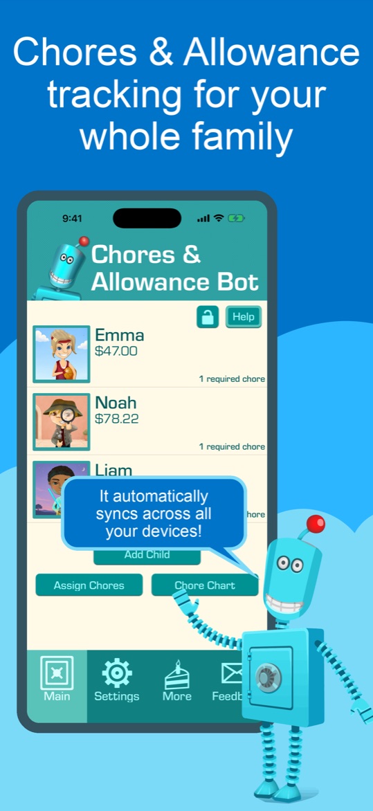 Chores and allowance tracking for your whole family